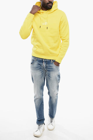 ICON Hoodie Sweatshirt with Logo Print