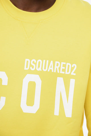 ICON Printed Crewneck Sweatshirt