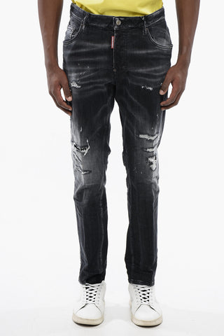 Distressed Jeans SKATER mit Stone-Wash-Effekt