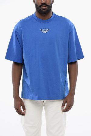 Rundhals-T-Shirt BANDANA ARROW Bestickt