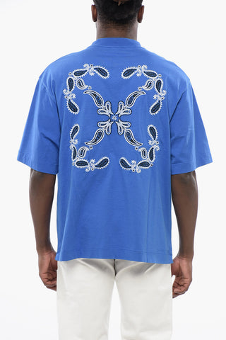 Rundhals-T-Shirt BANDANA ARROW Bestickt