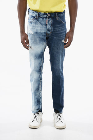 Jeans COOL GUY Distressed con Lavaggio Chiaro e Scuro