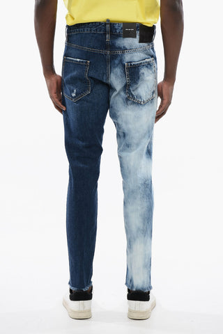 Jeans COOL GUY Distressed con Lavaggio Chiaro e Scuro