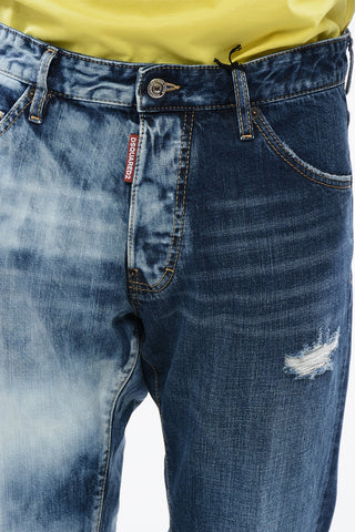Jeans COOL GUY Distressed con Lavaggio Chiaro e Scuro