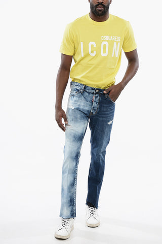 Jeans COOL GUY Distressed con Lavaggio Chiaro e Scuro