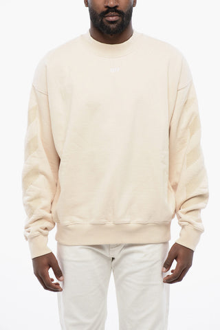 Solid Color CORNELY DIAGS SKATE Crew-neck Sweatshirt with Embroidery