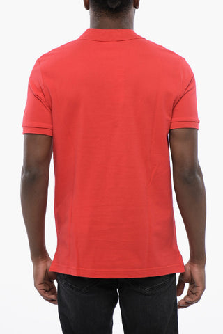 Polo T-SMITH-DIV Slim Fit con Logo a Contrasto