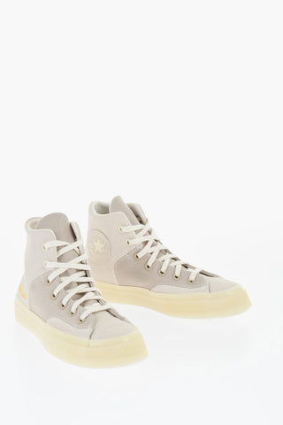 ALL STAR CHUCK TAYLOR 70 Suede and Fabric CHUCK 70 MARQUIS High-Top Sneakers 