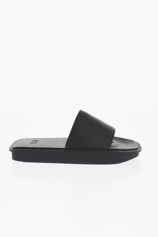 ADIDAS Solid Color Rubber WATER Slides 