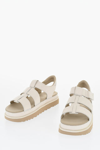 Leather GOLDENSTAR Sandals with Touch-Strap Closure