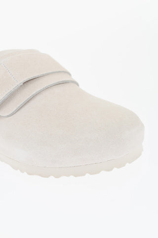 TEKLA Suede NAGOYA Sabot with Real Fur Inner