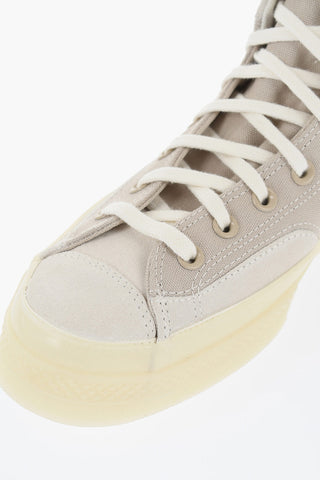 ALL STAR CHUCK TAYLOR Two-Tone Cotton High Top Sneakers