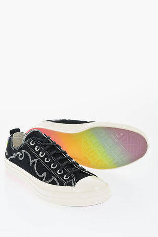 LGBTQIA+ Canvas CHUCK 70 OX Low Top Sneakers with Multicolor Details