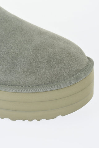 Suede ULTRAMINI Booties with Platform 5,5cm