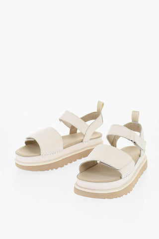 Leather GOLDENSTAR Sandals with Touch-Strap Closure