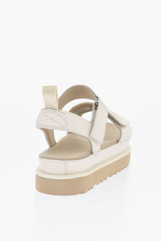 Leather GOLDENSTAR Sandals with Touch-Strap Closure