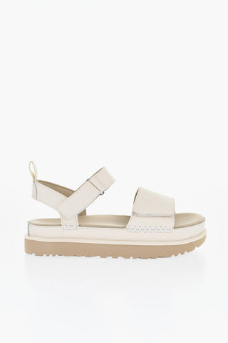 Leather GOLDENSTAR Sandals with Touch-Strap Closure