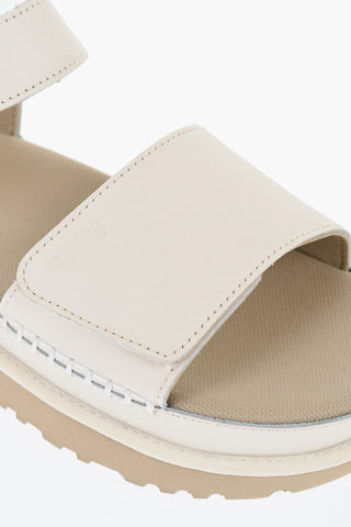 Leather GOLDENSTAR Sandals with Touch-Strap Closure