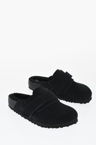TEKLA Double Band UJI Sandals with Shirling Details