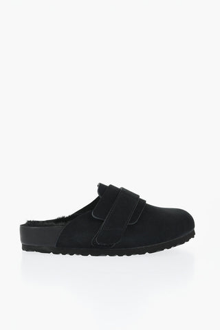 TEKLA Double Band UJI Sandals with Shirling Details