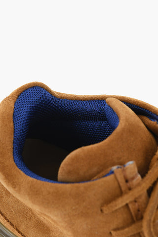 Suede Wallabee Shoes with Rubber Sole