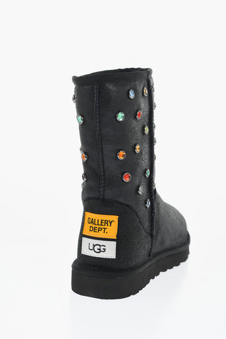 GALLERY DEPT. Solid Color CLASSIC SHORT Boots with Jewelled Studs