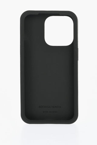 Cover Per Iphone 14 Pro Bicolore con Motivo Intrecciato