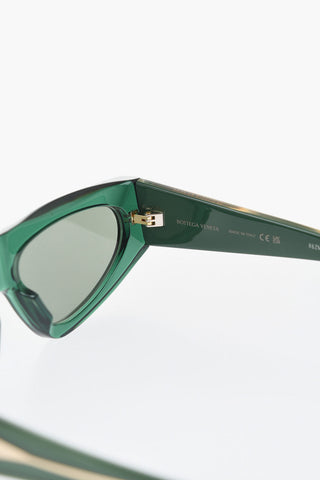 Solid Color Shield Sunglasses with Golden Details