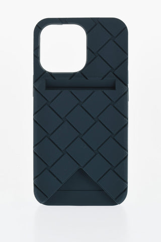 Braided Iphone 13 Pro Cover with External Card Holder