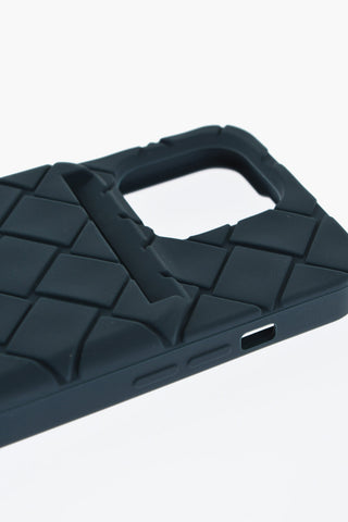 Braided Iphone 13 Pro Cover with External Card Holder