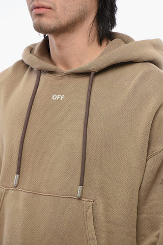 Solid Color S.MATTHEW Hoodie with Patch Pocket