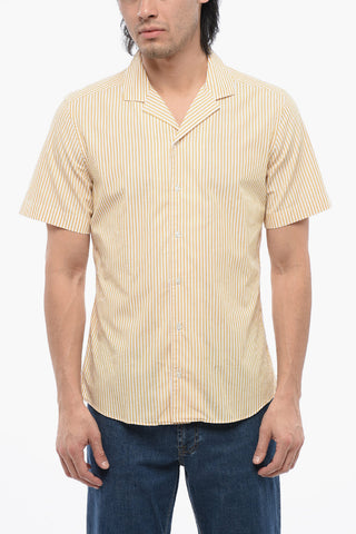 CC COLLECTION Camicia Bowling in Cotone a Righe Awning