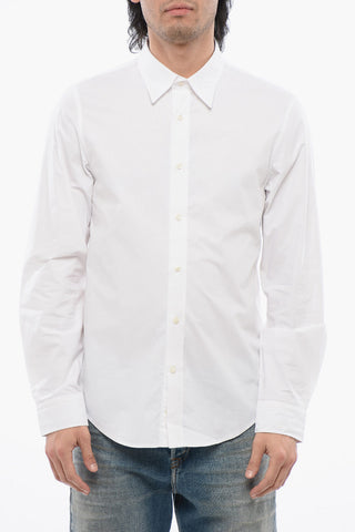 Solid Color Cotton Poplin S-BEN-CL-A Shirt