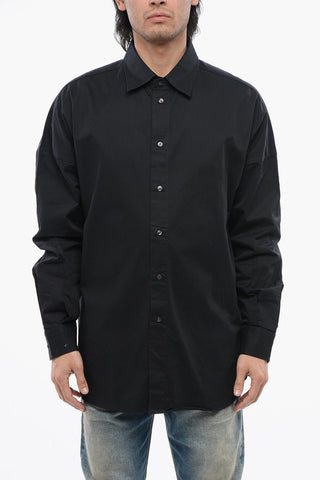 Camicia S-LIMO in Cotone con Collo Francese