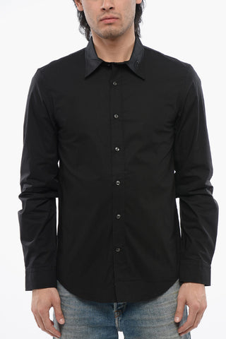 Solid Color Cotton Poplin S-BEN-CL-A Shirt