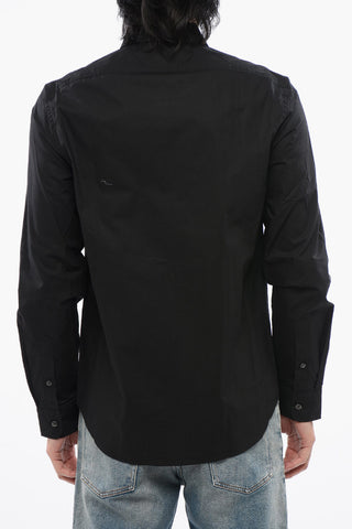 Solid Color Cotton Poplin S-BEN-CL-A Shirt