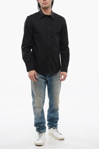 Solid Color Cotton Poplin S-BEN-CL-A Shirt