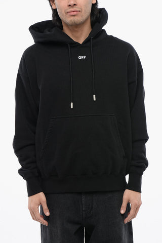 Brushed Cotton ARROW Embroidered Hoodie