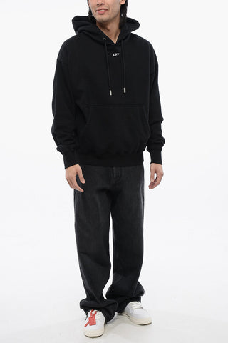 Brushed Cotton ARROW Embroidered Hoodie
