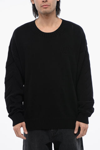 Maglione In Cotone Girocollo