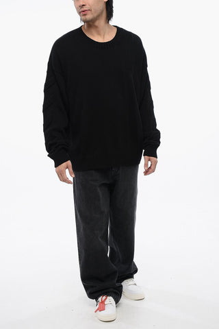 Maglione In Cotone Girocollo