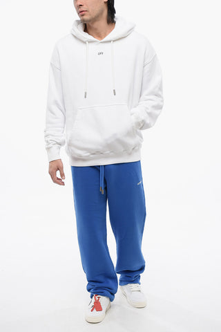 Baumwoll-Fleece-Hoodie OFF