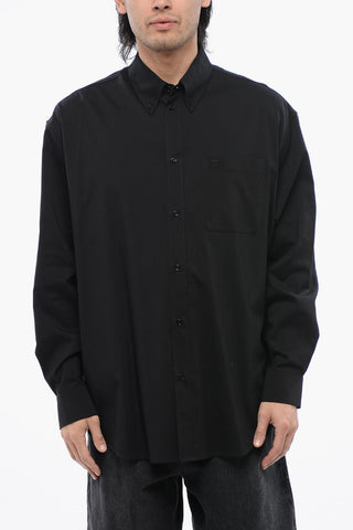 Camicia a Tinta Unita Buttons Down