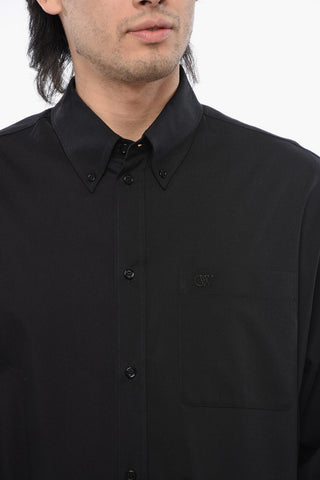 Camicia a Tinta Unita Buttons Down