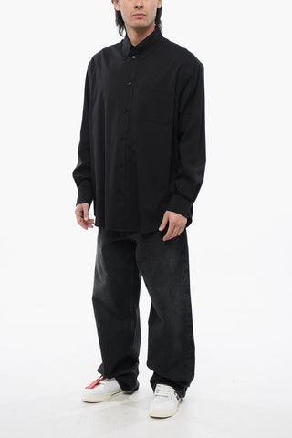 Camicia a Tinta Unita Buttons Down