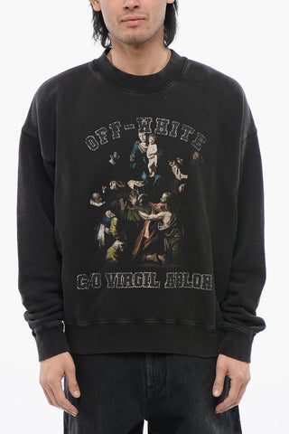 Printed MARY SKATE Crew-neck Sweatshirt