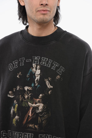 Printed MARY SKATE Crew-neck Sweatshirt