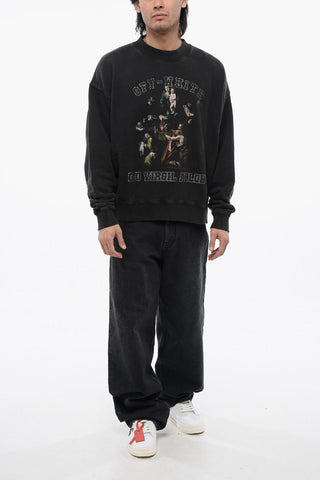 Printed MARY SKATE Crew-neck Sweatshirt