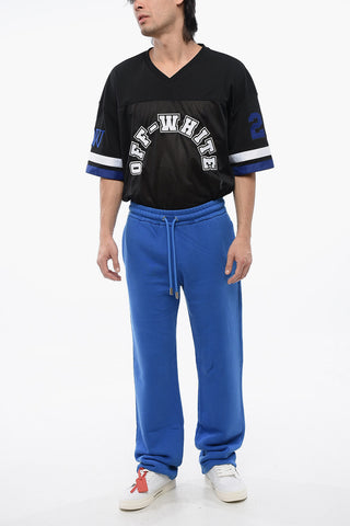 Joggers In Cotone Garzato Con Ricamo Bandana