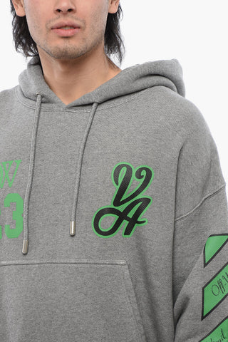 Brushed Cotton 23 VARSITY Printed Hoodie